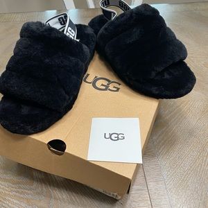 Brand new ugg fluff yeah slides size8